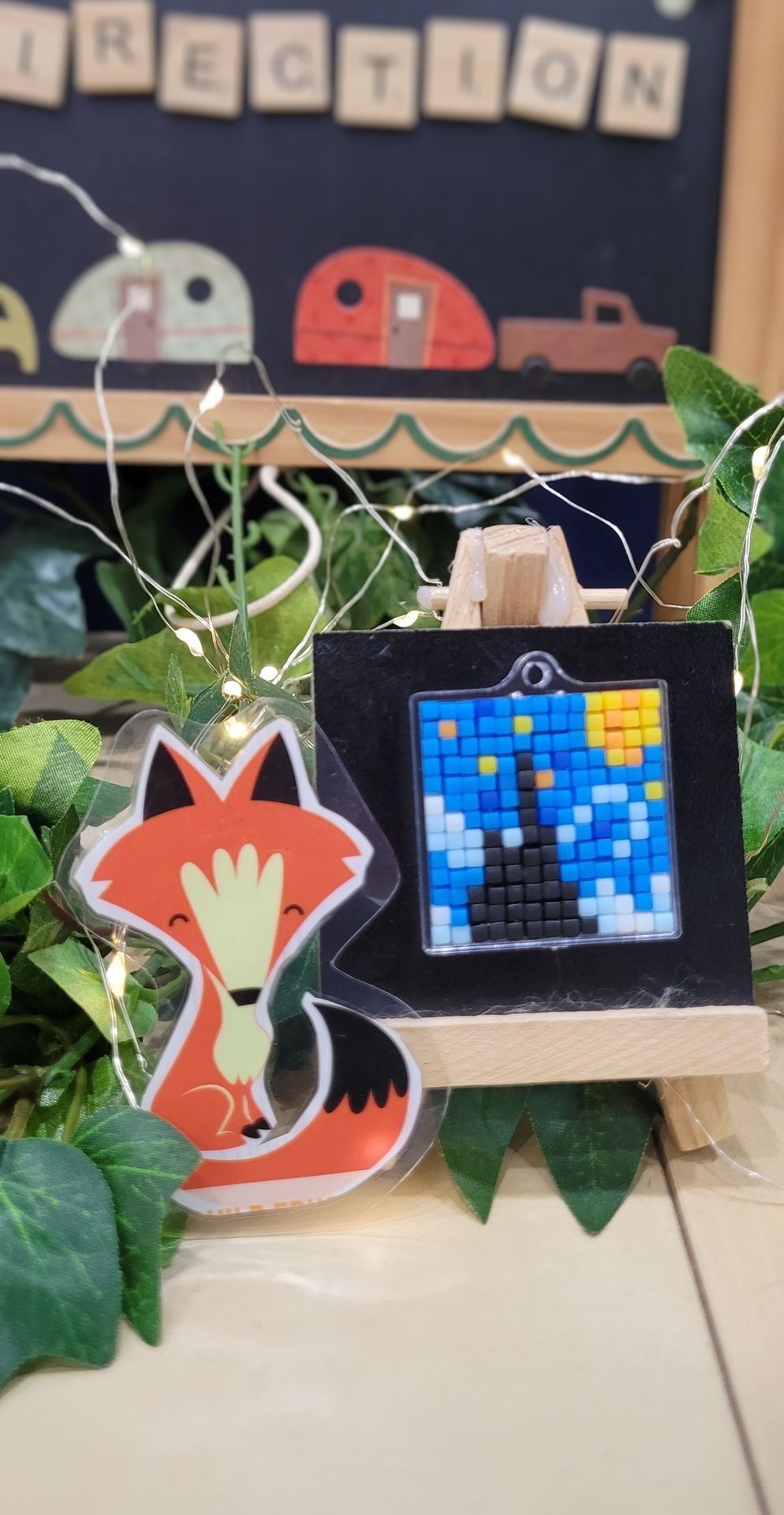 Van Gogh's "Starry Night" Keychain