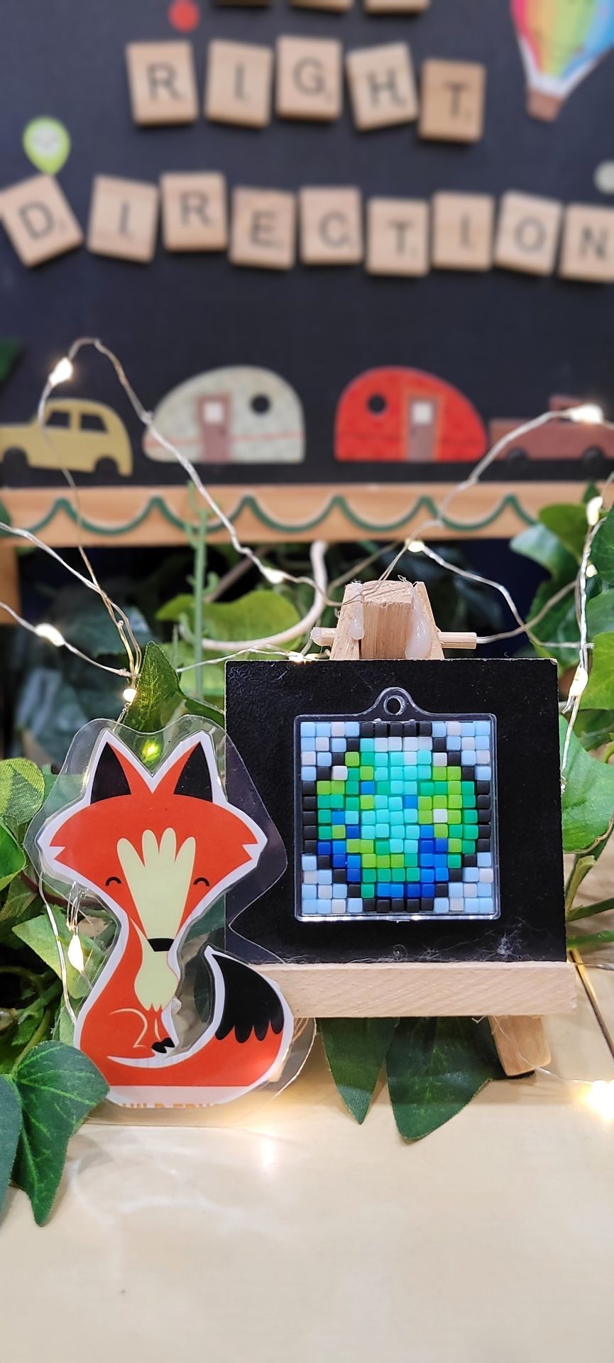 Planet Earth Keychain