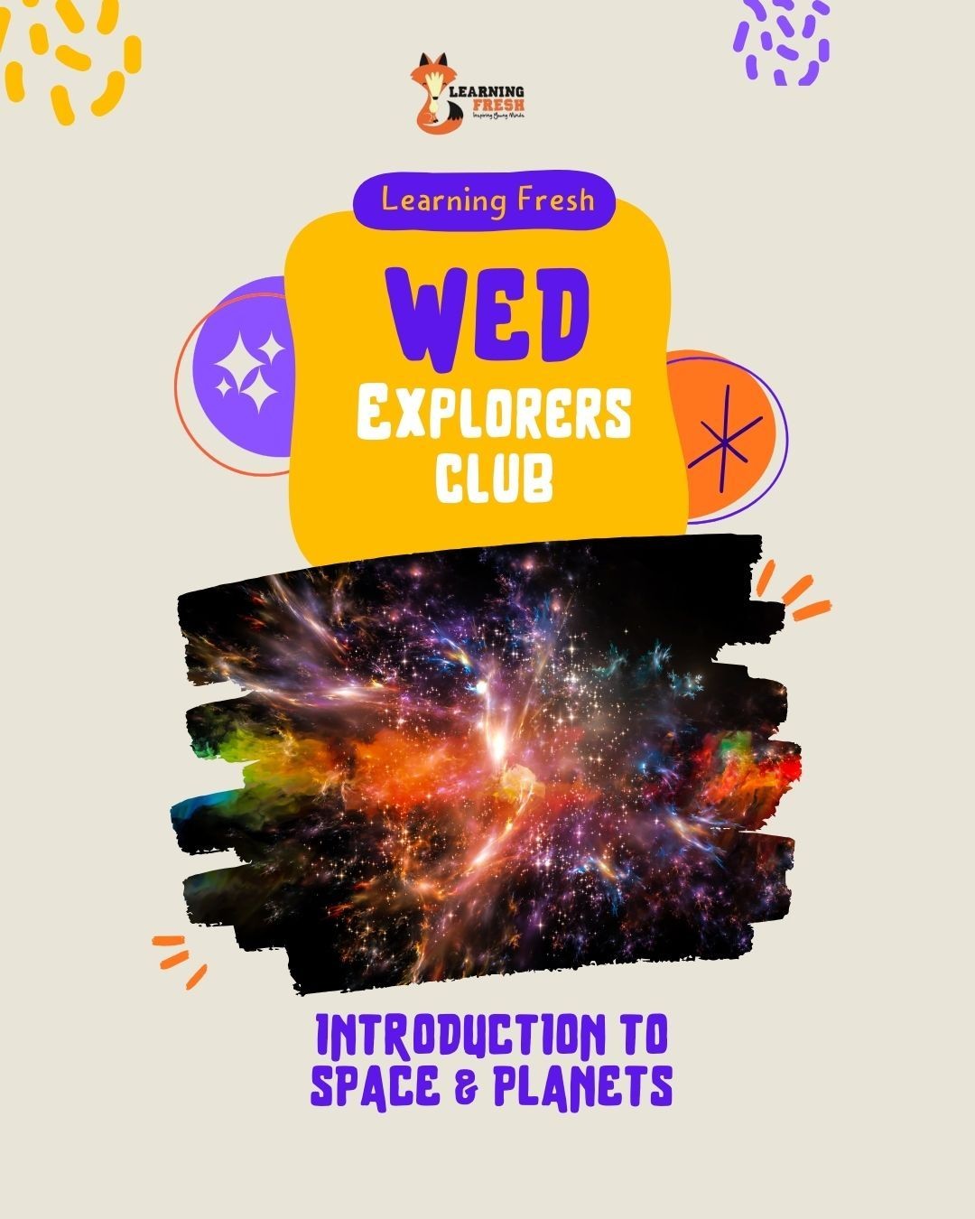 Wednesday- Explorers' Club