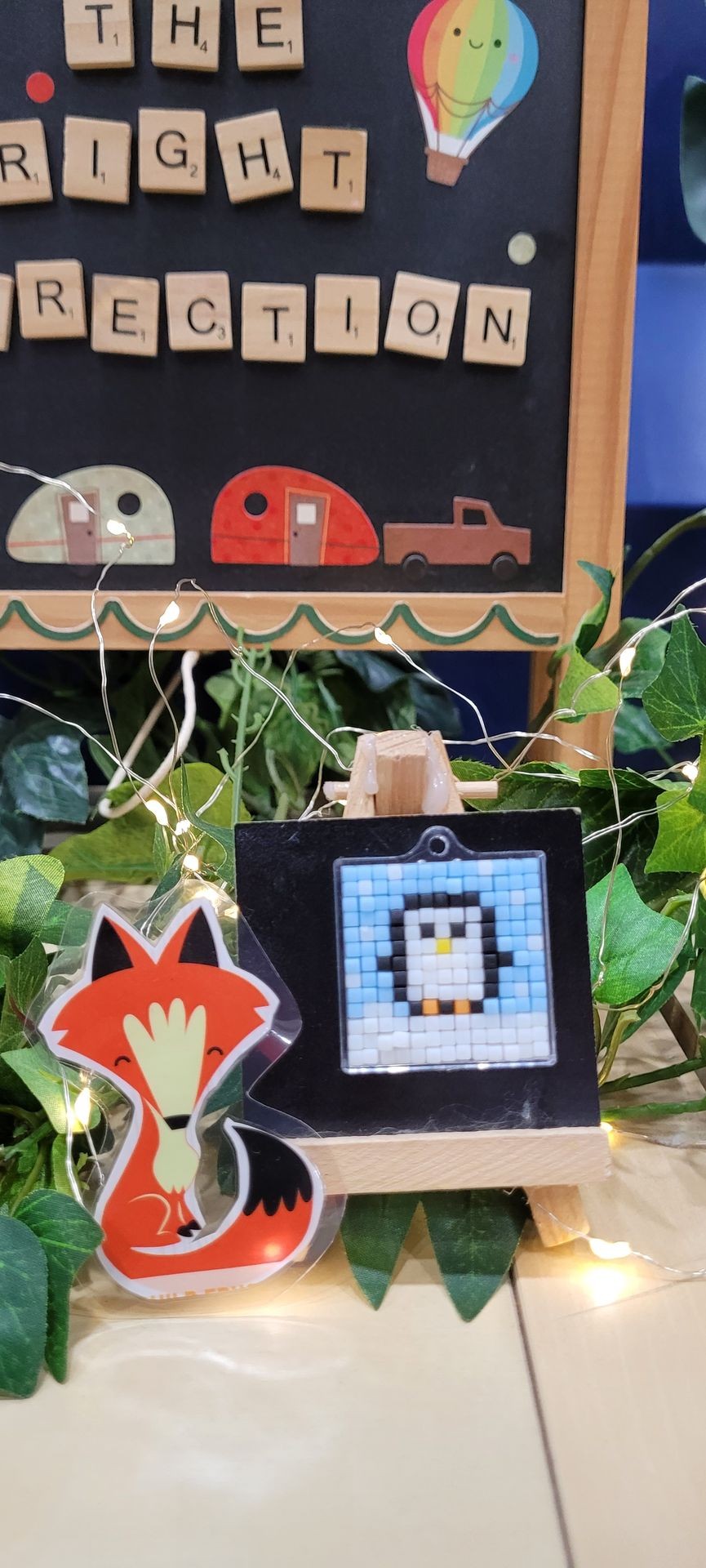 Polar Penguin Keychain