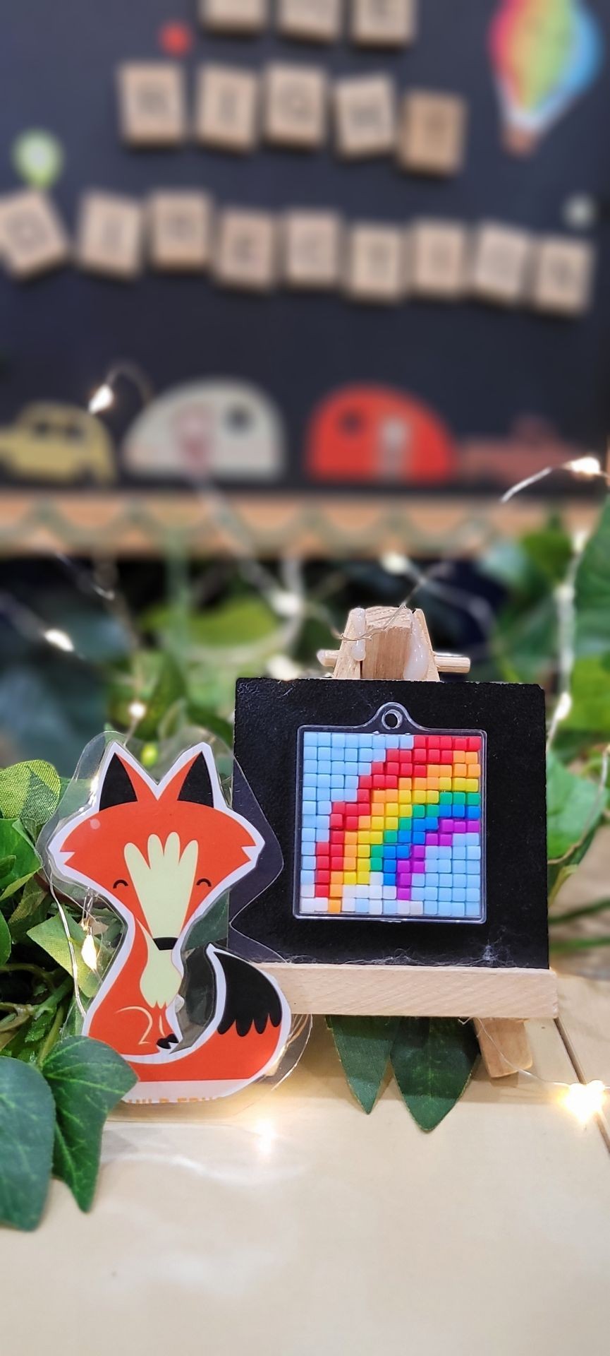 Rainbow Keychain